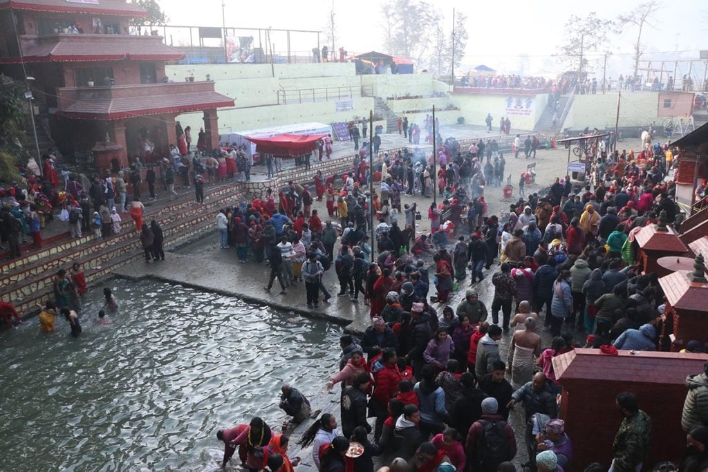 आजदेखि स्वस्थानी व्रत प्रारम्भ, शालीनदीमा भक्तजनको भीड