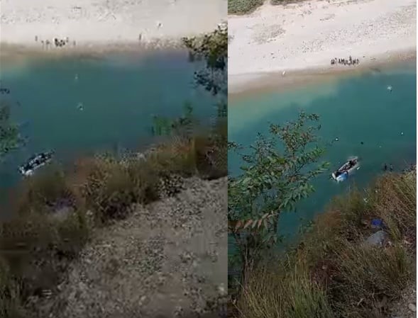 तामाकोशीमा बस खस्यो, ५ जनाको घटनास्थलमै मृत्यु