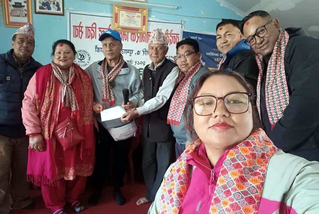 चन्द्रागिरिको वनदेवी जेष्ठ नागरिक दिवा सेवामा अक्षय कोष स्थापना