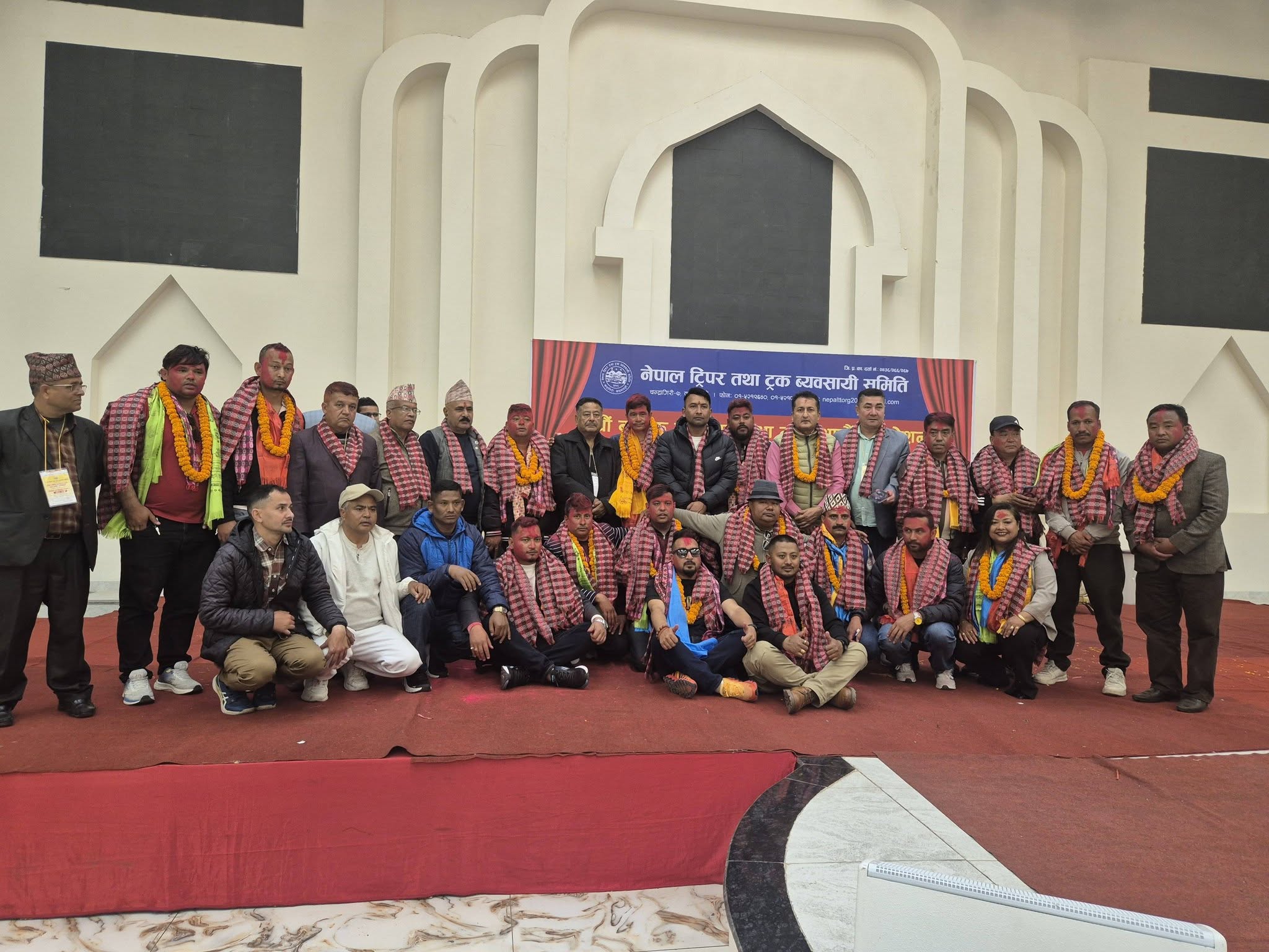 नेपाल ट्रिपर तथा ट्रक व्यवसायी समितिको अध्यक्षमा अमर श्रेष्ठ निर्वाचित, १६ पद निर्विरोध