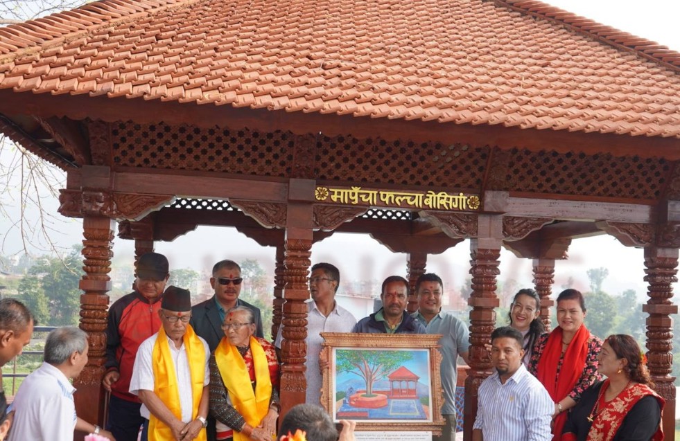 चन्द्रागिरि–१० मा निजी क्षेत्रको लगानीमा बन्यो माःपूँचामा आकर्षक चौतारा