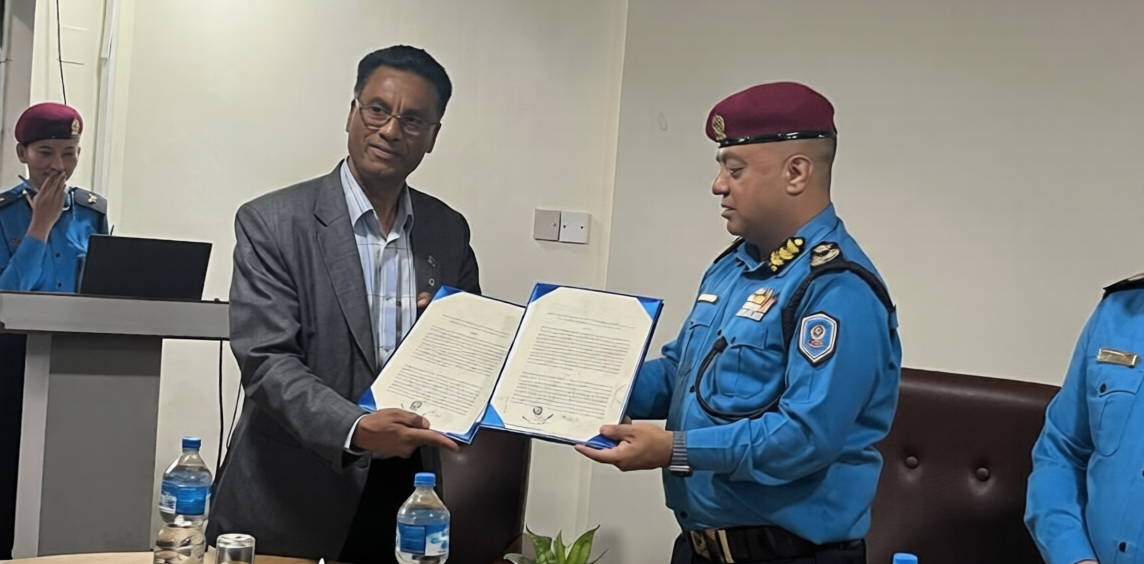 चन्द्रागिरि नगरपालिका र उपत्यका प्रहरीबीच सीसीटीभी प्रणाली एकीकरण सम्झौता