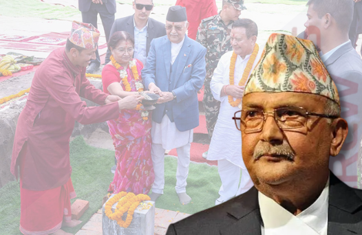 मीनबहादुर गुरुङको दानमा बन्ने भवन नलिने एमालेको निर्णय