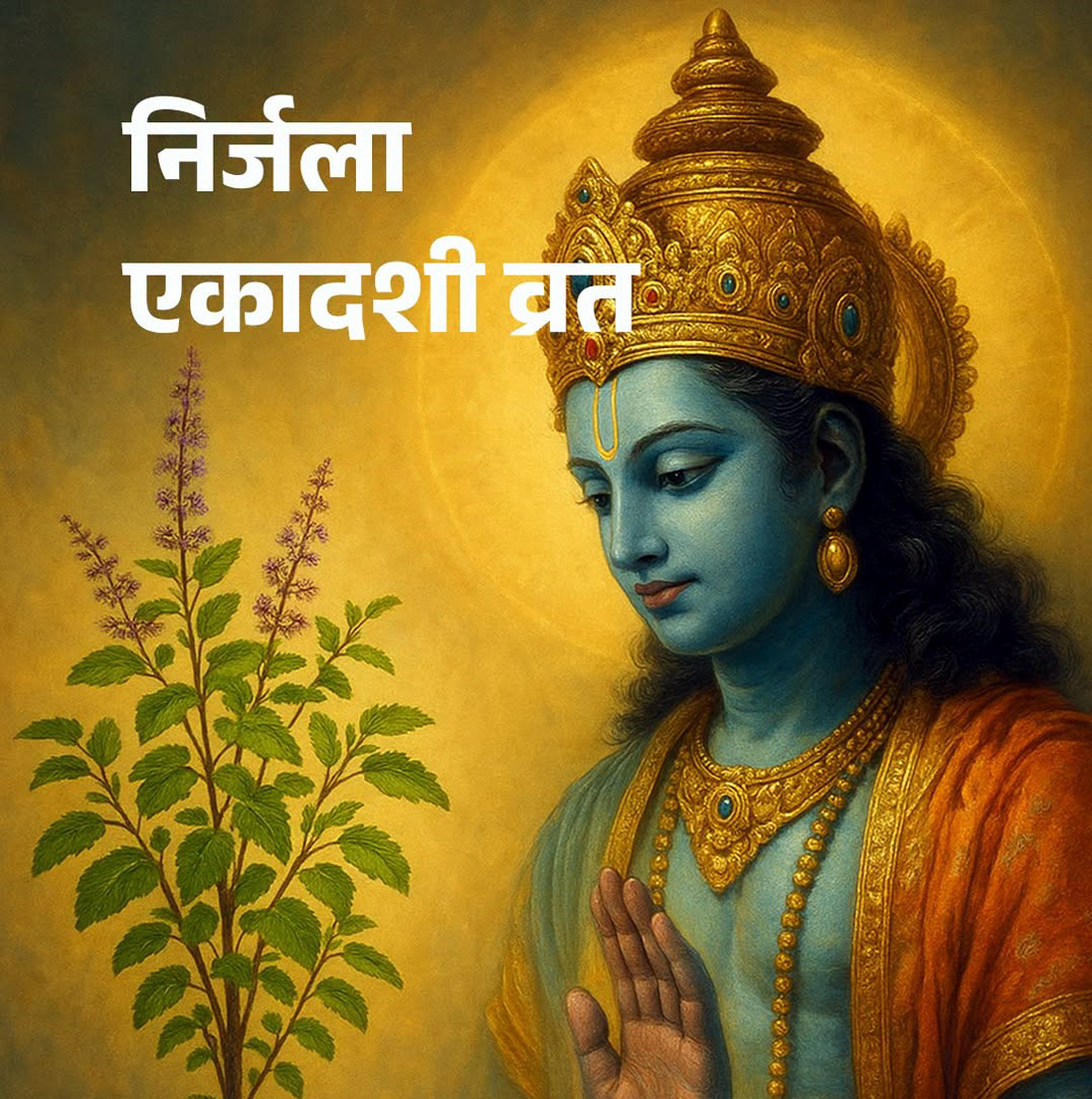 आज निर्जला एकादशी, तुलसीको बीउ छर्ने परम्परा