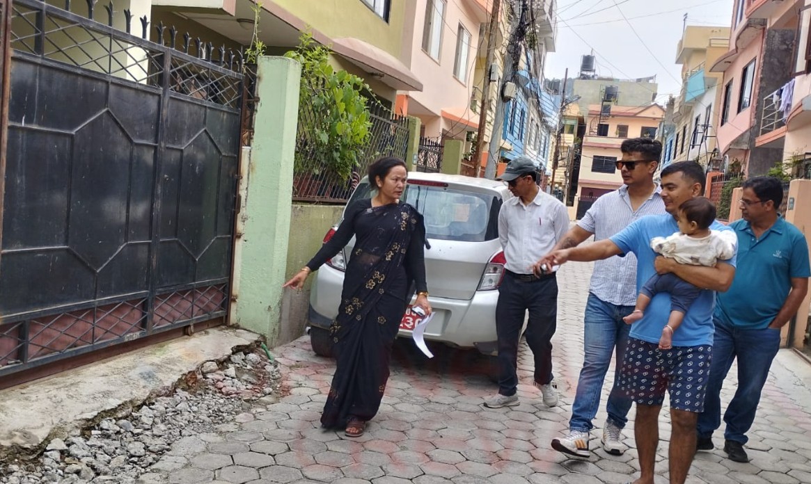चन्द्रागिरिको विष्णुदेवी भिलेज टोलमा संचालित विवादित योजनाले भुक्तानी पाउने संकेत