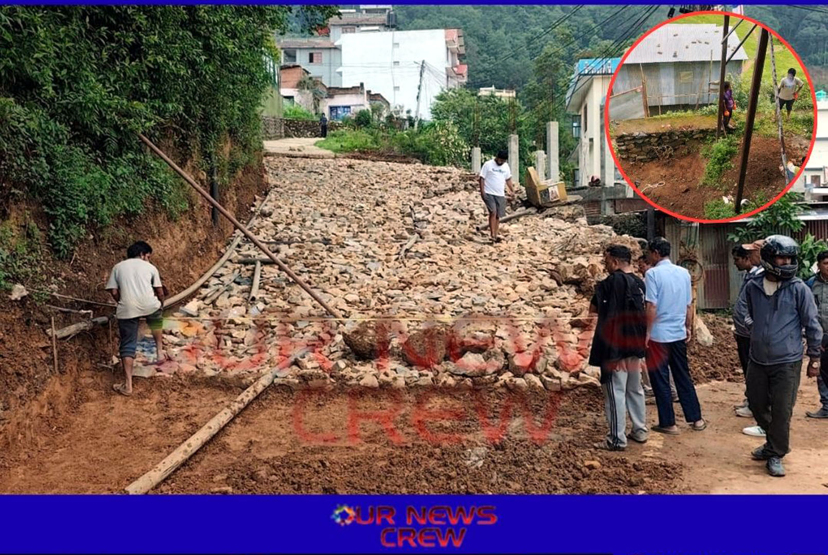 चन्द्रागिरि–७ मा निर्माणको काममा तीब्रता, सडक ढलान र सार्वजनिक शौचालय निर्माण तीब्र