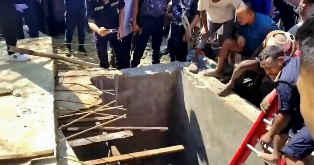 कोहलपुरमा निर्माणाधीन सेफ्टी ट्याङ्कीमा फसेर तीन मजदुरको मृत्यु