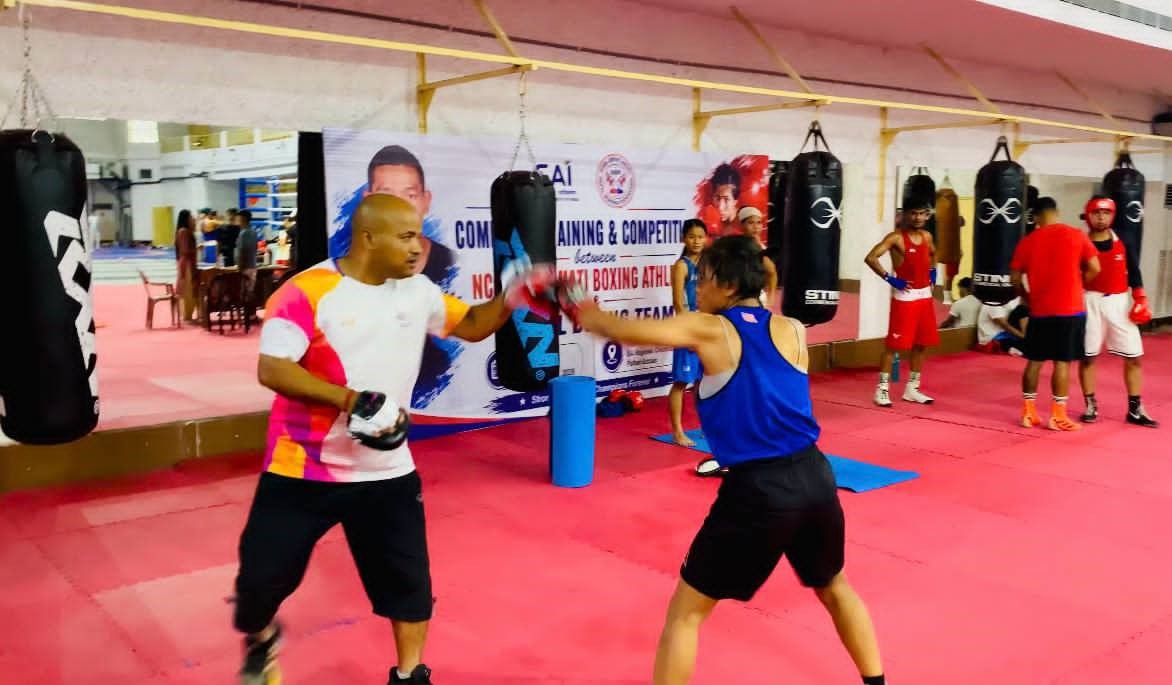 नेपाली बक्सिङमा पुनः पदक फर्कने आशा, दीपक महर्जनको नेतृत्वमा बक्सिङ टोली भारतमा प्रशिक्षणरत