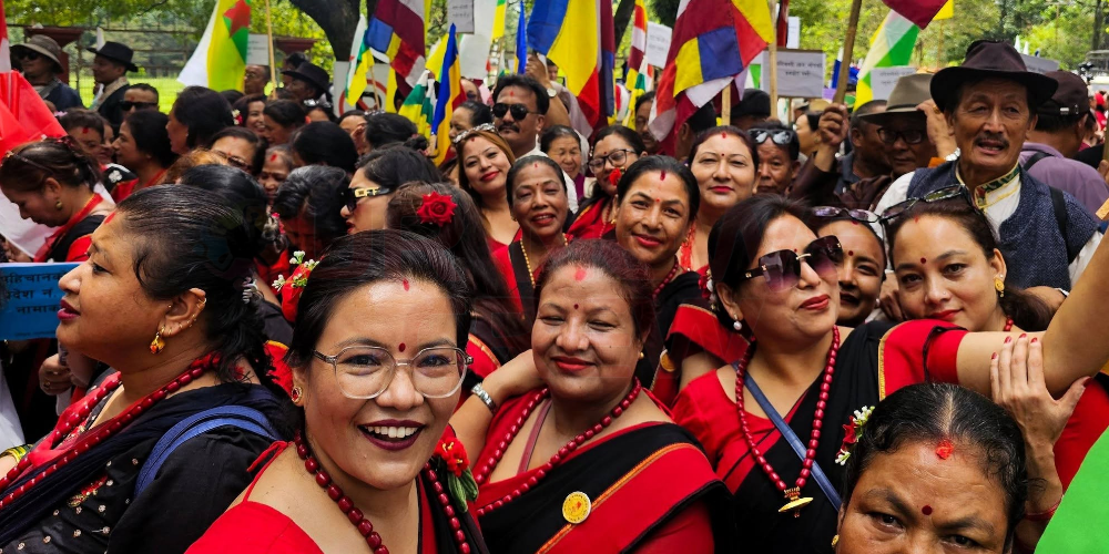 ३२औँ विश्व आदिवासी जनजाति दिवसमा बलम्बुमा भव्य र्‍याली