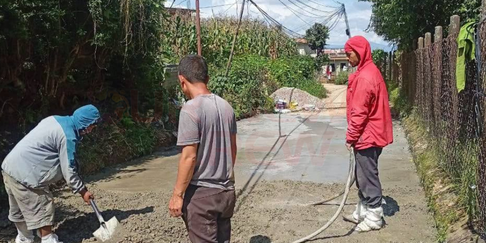 रमा आलेमगरको समन्वयमा टेकानपुरमा २० लाखको विकास योजना कार्यान्वयन