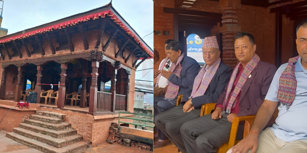 चन्द्रागिरिको तिनथानामा बुद्ध फल्चा, संस्कृति संरक्षणसँगै पर्यटन प्रवर्द्धनको आशा
