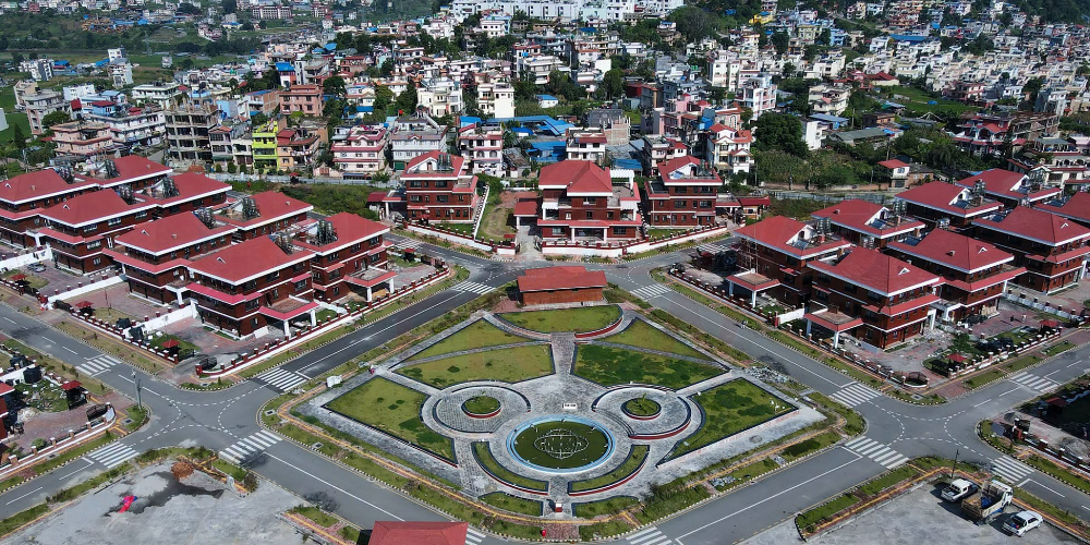 आगोले क्षतिग्रस्त भैंसेपाटी मन्त्री निवास फेरिँदै, पुनर्निर्माणपछि पुरानै स्वरूपमा