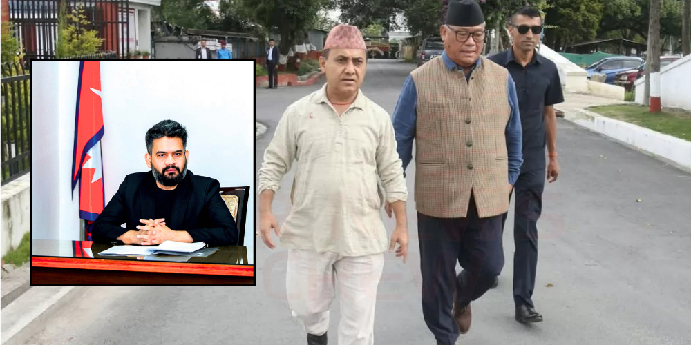 अमेरिका उड्नुअघि कांग्रेस नेतासँग बालेनको भेट, भोटेकोशी विपद् र जलवायु संकट उठाउन आग्रह