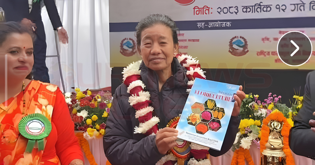 कृषि, पशुपन्छी, वन तथा वातावरणमन्त्री रमा आले मगरद्वारा १९औँ गोदावरी फूल प्रदर्शनीको उद्घाटन